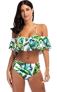 F4676ruffled bikini set